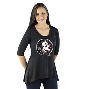 Florida State Seminoles Hi Lo Flowy Tunic NWT S
